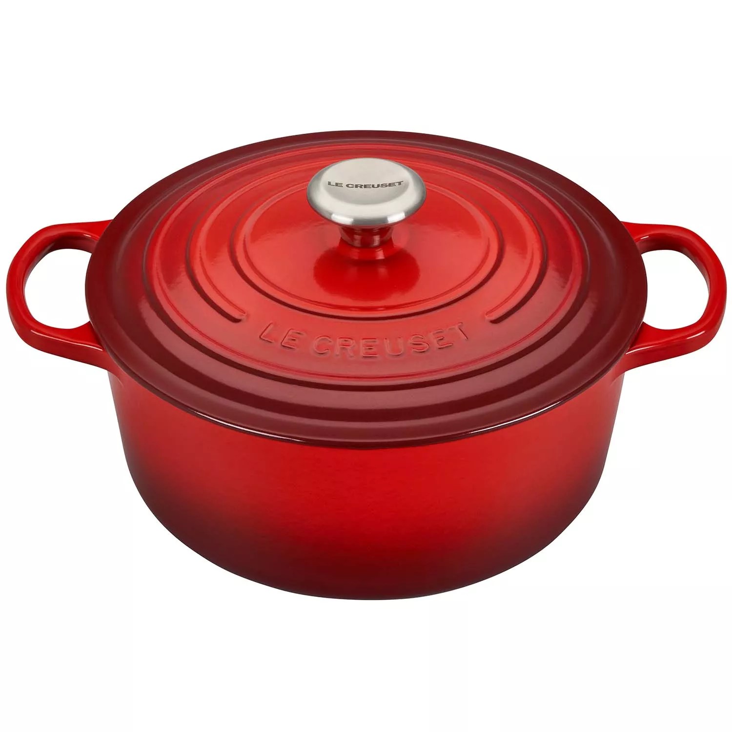Le Creuset vs Staub Round Dutch Oven product photo