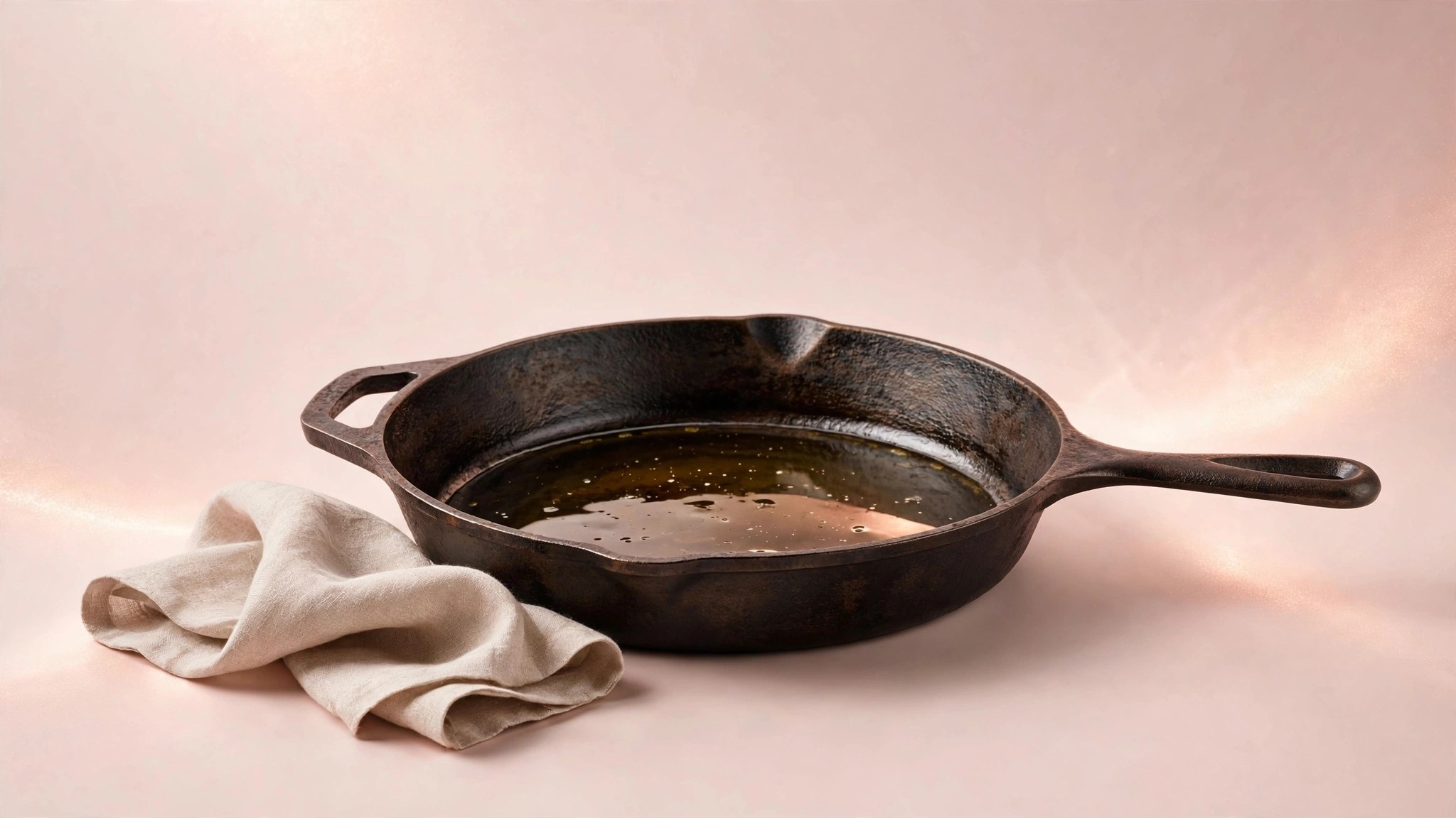 Cast Iron Skillet Care Guide: Seasoning and Maintenance product photo