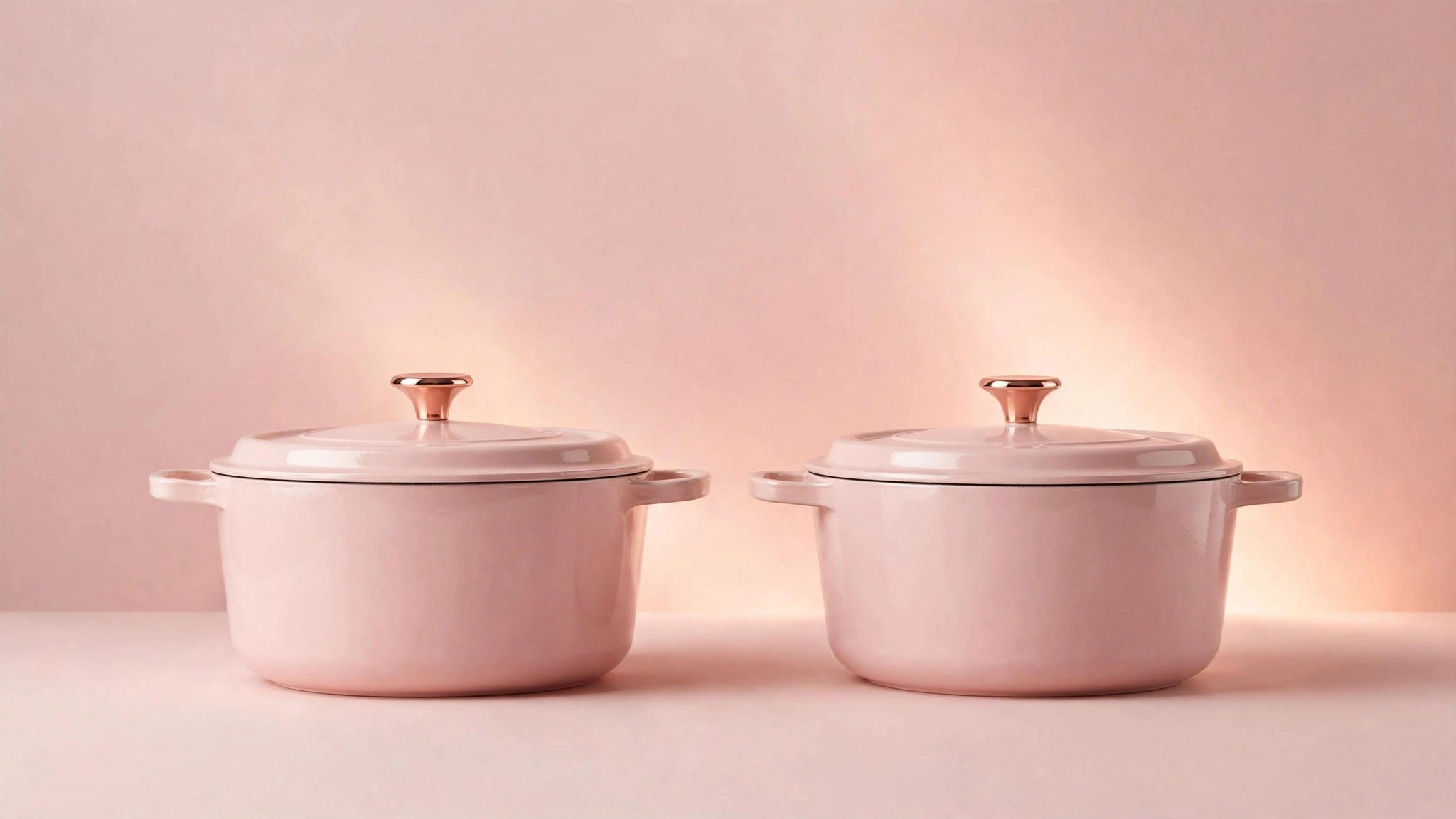 Le Creuset Signature vs Lodge Essential Enamel Dutch Oven product photo