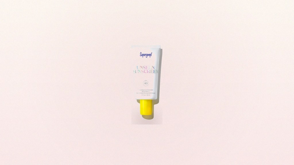Supergoop Unseen Sunscreen SPF 40 Review: The Sunscreen for People Who Hate&nbsp;Sunscreen